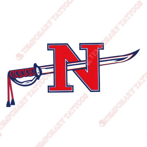 Nicholls State Colonels Customize Temporary Tattoos Stickers NO.5459